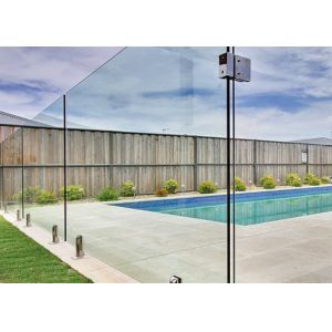 Buy cheap 1.52PVB 5mm Tempered Laminated Safety Glass Size Customized For Office Partition product