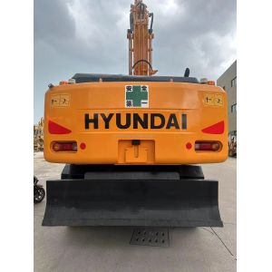 Second Hand good quality wheeled excavator HYUNDAI210W 21T Used Excavator
