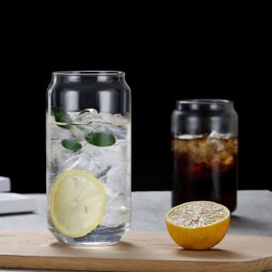 Buy cheap Borosilicate Clear Milktea Coffee 16oz Beer Mugs Transparent from wholesalers