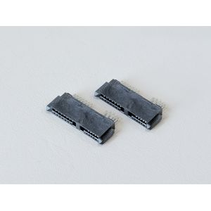 Buy cheap High-Reliability SATA 13Pin 180° Wire Solder Female Connector 1.27mm Pitch | Electrical Signal & Power Terminal Connector for Server, Automotive & from wholesalers