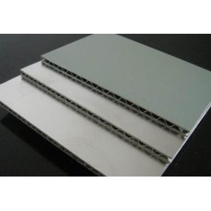 Buy cheap 0.2mm Thickness Corrugated Aluminum Roofing Panels , Aluminium Sandwich Panel For Wall Cladding from wholesalers