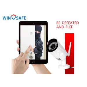Buy cheap Professional 4Pcs Wifi Wireless IP Camera System With Manual / Regular Recording from wholesalers