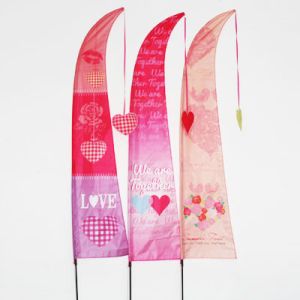 Buy cheap Spring Seasonal Garden Flag Valentine Hearts from wholesalers