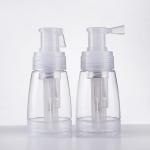 Buy cheap Refillable Clear Pump 180ml PET Cosmetic Bottle Talcum Powder Spray Bottle 6oz from wholesalers