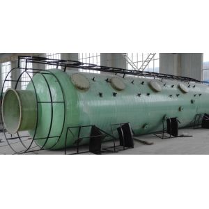 Buy cheap Anti Corrosion High Strength Exhaust Gas Frp Desulfurization Tower Purification Tower from wholesalers