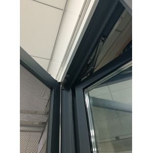 Modern Aluminum Swing Window with Customized Size and Easy Installation for