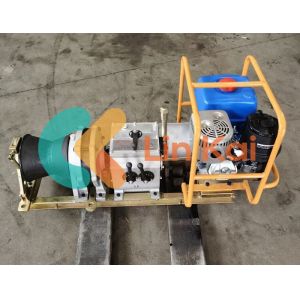 Buy cheap Heavy Duty Gasoline Engine Cable Pulling Winch With Detachable Drum from wholesalers