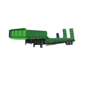 Buy cheap Customizable Multi Axles Hydraulic Steering Lowbed Semi Trailer for Special Transport from wholesalers