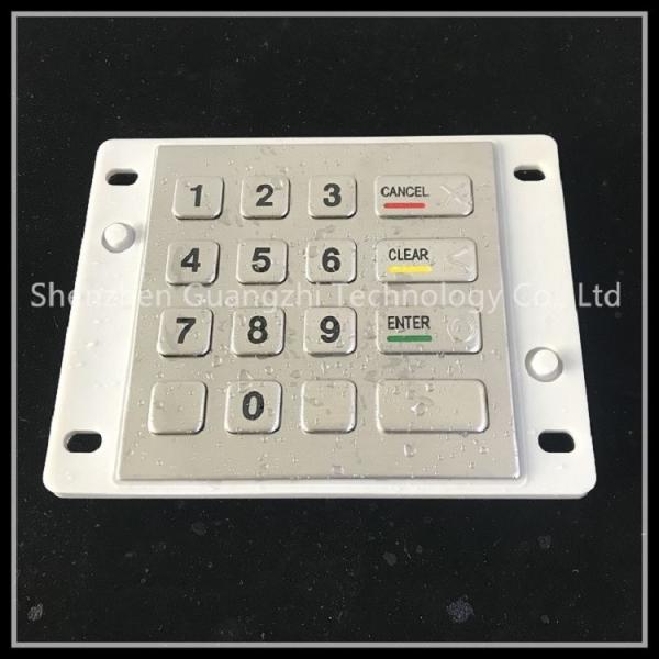 Buy cheap 4 * 4 Matrix Type Waterproof Keypad , Usb Wired Keyboard With Braille Button from wholesalers
