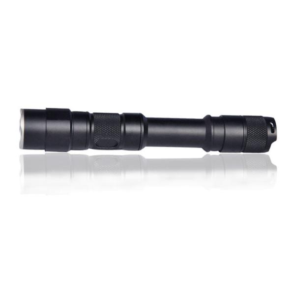 Waterproof Rechargeable Tactical Flashlight 400lm , high powered torch