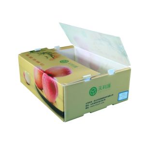 Buy cheap Reusable Vegetable Corrugated Boxes with Lockable Lid from wholesalers