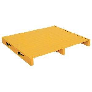 Buy cheap Single-Side Steel Iron Pallets Metallic Pallet For Warehouse from wholesalers