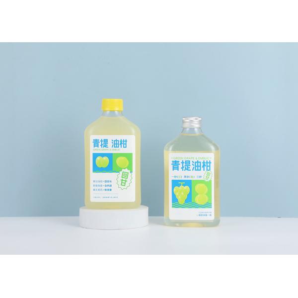 Quality Milk Tea Bottles 250ml 350ml 300ml 500ml Plastic Juice Bottles with Screw Cap for sale