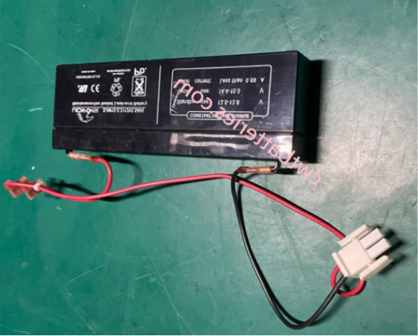 Mortara ELI250 LICHPOWER DJW12-2.3 12V 2.5AH ECG Battery Used Maintenance-free Sealed Lead-acid Battery