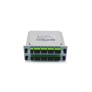 Buy cheap Cassette Card Inserting Fiber Optic PLC Splitter 1x16 1X32 Modular design With Low PDL from wholesalers