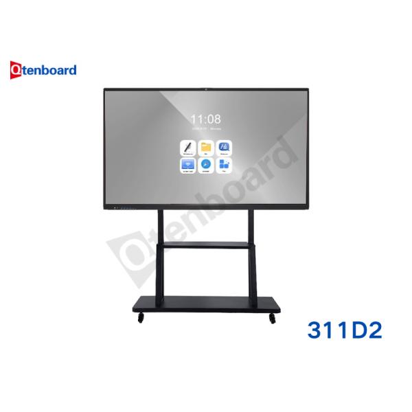 Quality 311D2 Chip Built-in Android Optional OPS Windows PC OCR Whiteboard Software Free Security Features Interactive Whiteboard for sale