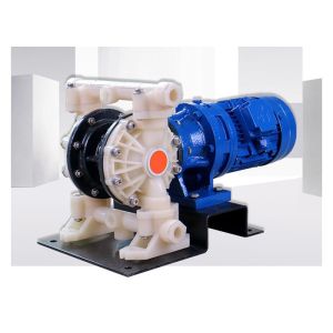China PVDF Plastic Electrically Operated Diaphragm Pump With 4.8mm Particle on sale