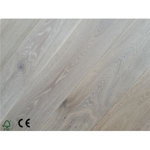 Oak Engineered Flooring, Brushed,chemical treated