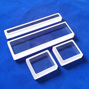 Buy cheap CNC high-precision customized transparent quartz frosted quartz parts from wholesalers