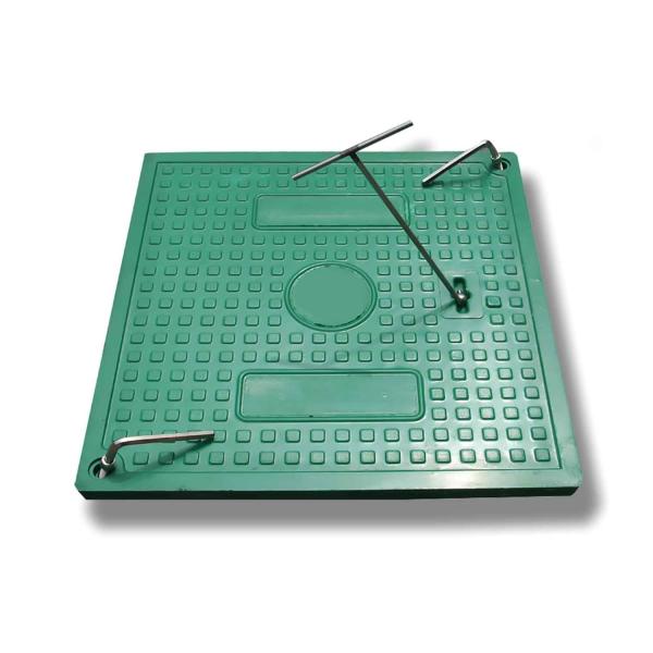 Buy cheap Elite Export of En124 C250 Composite Manhole Covers for Sewage Project from wholesalers
