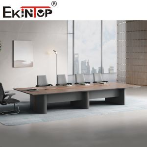 Buy cheap Wood Executive Conference Table Extendable Scratch Resistant from wholesalers