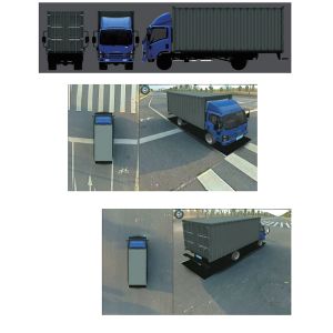 Buy cheap 1080P AI Intelligent 360 Bird View Image System Panoramic Camera 3D Surround 4 Side Camera Driving Recorder Detection from wholesalers