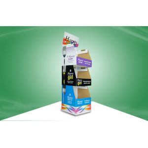 Stable PDQ Cardboard Advertising Display Recyclable Matt PP lamination