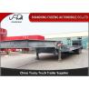 Buy cheap 4 axles low bed semi trailer low loader 80 ton trucks and trailers from wholesalers