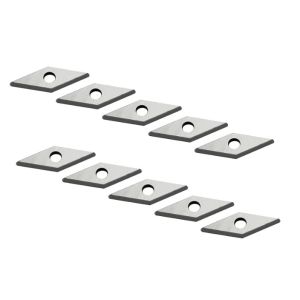 Indexable Wood Planer Carbide Inserts With Diamond Shape Sharp Point