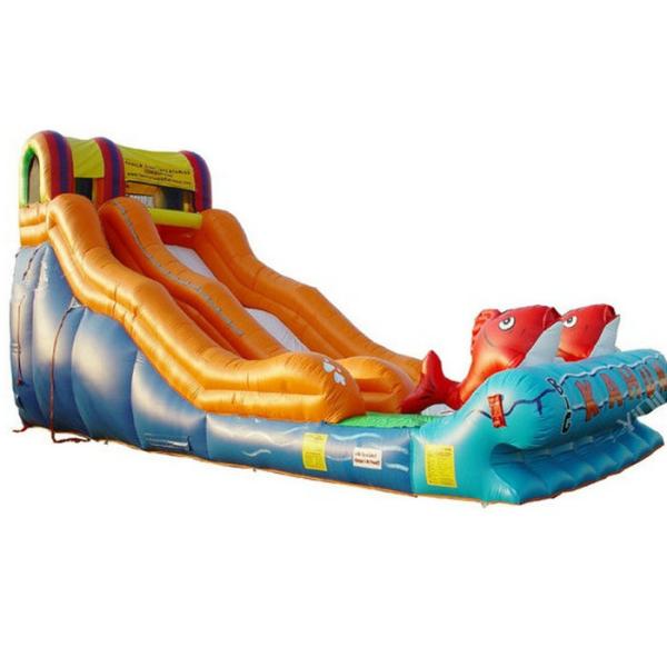 Kindergarten Baby Kahuna Large Inflatable Slide Inflatable Fun Slide Fire