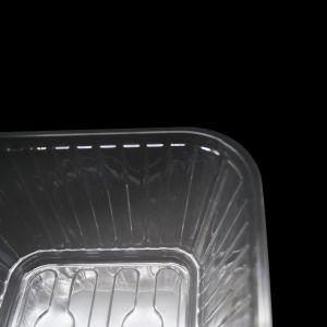 Custom Food Grade Clear PET Trays for Fruits Vegetables
