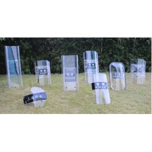 Buy cheap PC Anti Riot Shield Transparent Polycarbonate Shield Security Protection Equipment from wholesalers