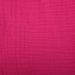 High Quality Breathable Anti-bacterial Double Gauze Crinkle Muslin Crushed