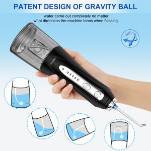 Usb Charged Cordless Water Flosser RoHS Approved