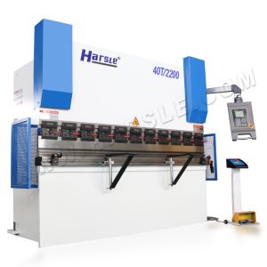 Buy cheap WC67k-40T2200 Delem DA41 Controller High Performance Hydraulic Sheet Press Brake with X Y Axes from wholesalers