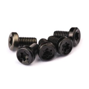 Buy cheap Customized Metric M1 M2 M2.5 M3 M4 M5 M6 M8 Black Anodic Oxidation Cap Head Socket Machine Torx Titanium Bolt Screws from wholesalers