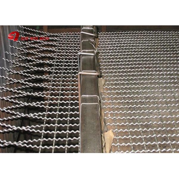 Buy cheap High Tensile Strength 8x13mm Openning Stainless Steel Crimped Wire Mesh from wholesalers