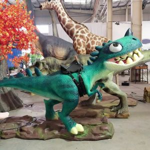 Buy cheap Redtiger Animatronic Dinosaur Ride Color Customized For City Park from wholesalers