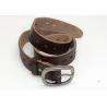 Buy cheap Embossed Thread Mens Casual Leather Belt 3.8cm Width from wholesalers