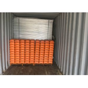 Buy cheap 2000mm*2200mm Safety Fence Panels Builders Temporary Fencing Easy Install from wholesalers