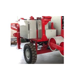 9T Hydraulic Cable Puller Machine For Overhead Line Tension Stringing
