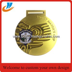 Buy cheap Custom die cast medals with gold silver copper plated medals from wholesalers