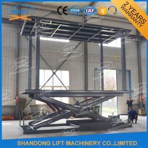 Buy cheap Double Deck Car Parking Lift Garage Car Elevator From Basement To Ground Level from wholesalers