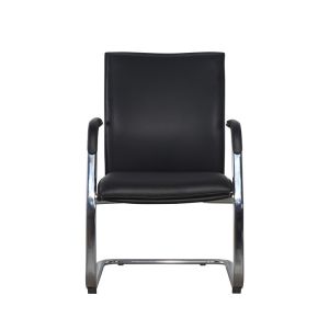 Buy cheap Executive Office Guest Chairs No Wheels Chrome SS ODM BIFMA from wholesalers