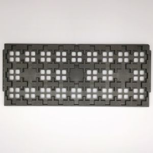 Buy cheap PPE Black ESD JEDEC IC Tray High Temperature For LGA Chip Package Type from wholesalers