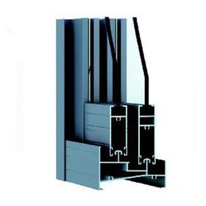 Buy cheap Vertical Powder Coated Wood Grain Transfer Printing Window Aluminum Profile from wholesalers