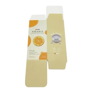 Wholesale Custom Logo 350g White Cardboard Small Rectangular Cosmetic Makeup