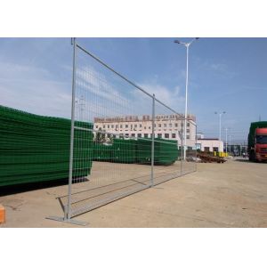 Buy cheap Galvanized W10ft Construction Fence Panels for Safety from wholesalers