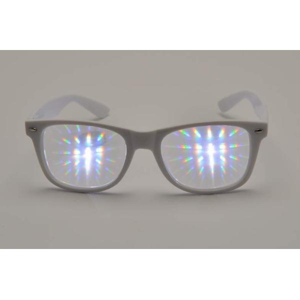 Buy cheap 0.65mm Thicken Lens Light Diffraction Glasses With Plastic Frame from wholesalers