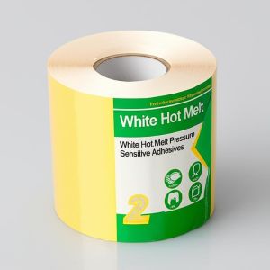 China White Hot Melt Adhesive Cotton Tape with Customizable Width and Thickness for Fixing Applications on sale